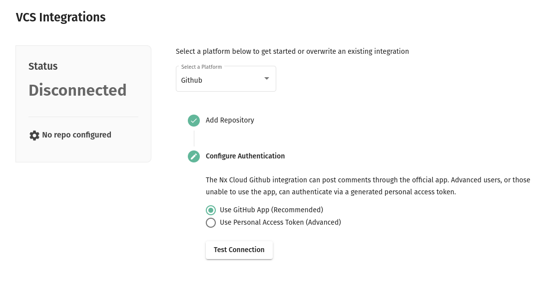 Use Github App for Authentication